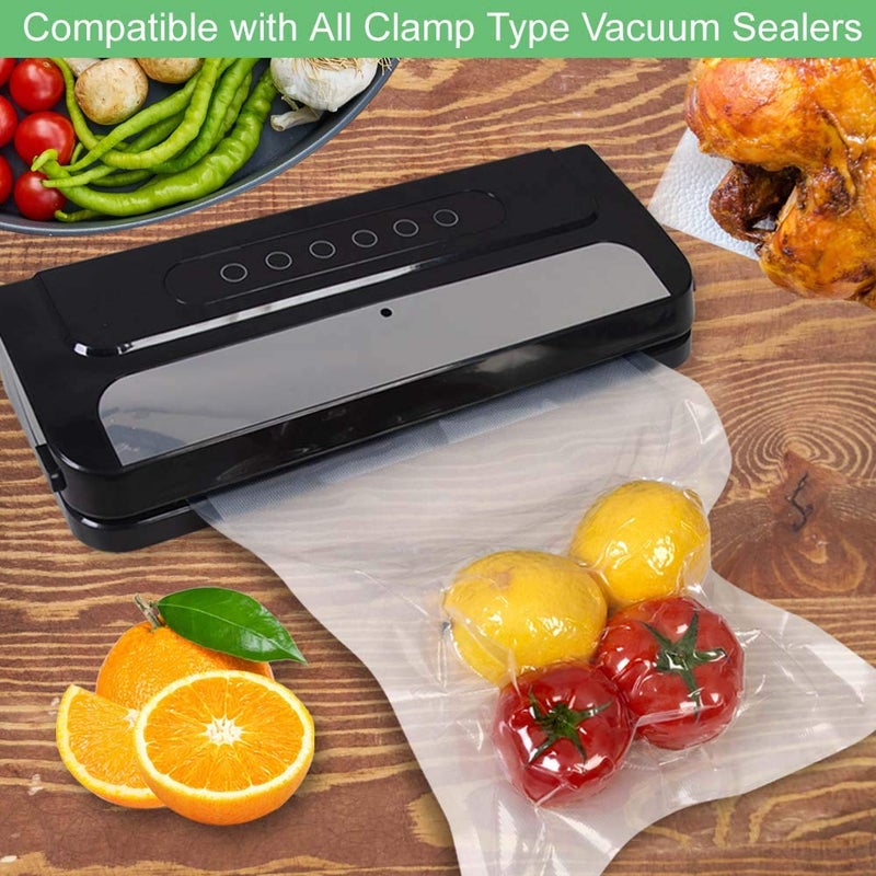 WVacFre 6 Pack 8"x20'(3Rolls) and 11"x20'(3Rolls) Vacuum Sealer Bags Rolls with Commercial Grade,BPA Free,Heavy Duty,Great for Food Vac Storage or Sous Vide Cooking - Image 2